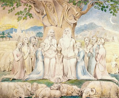 Job et sa famille - William Blake